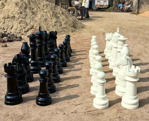 Fiberglass Big Size chess seat