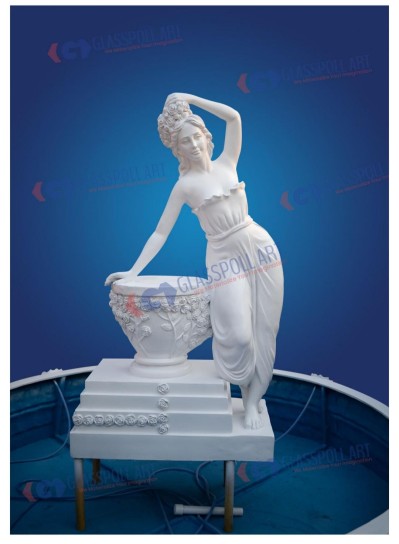 Fiberglass garden fountain Manufacturer