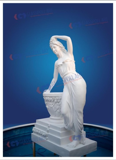 Fiberglass garden fountain Manufacturer