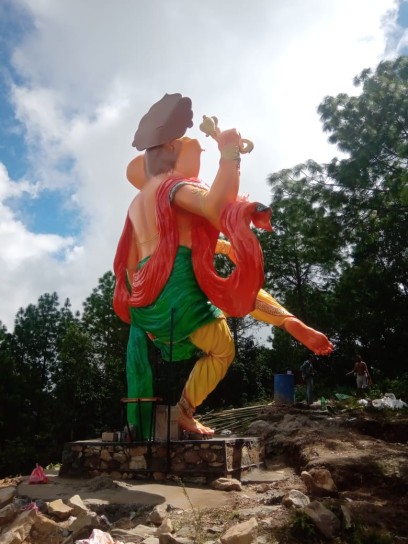 fiber 30 Foot Ganesh statue