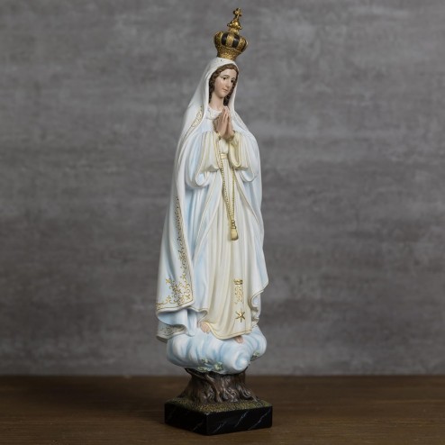 Fiberglass Our Lady of Fatima Virgin Mary Statue