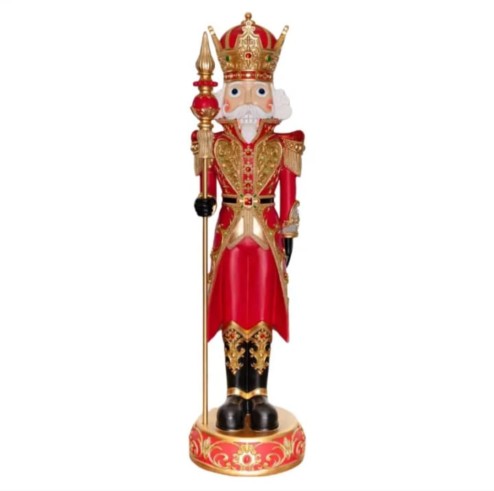 fiberglass nutcracker statue
