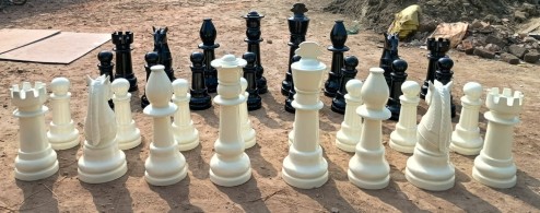 Fiberglass Big Size chess seat