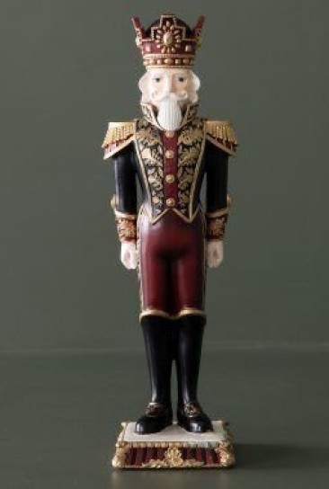 Fiber Nutcracker Soldier Statue